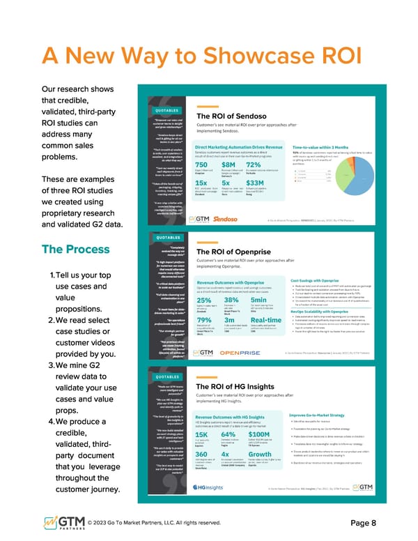 ROI Framework by GTM Partners - Page 8