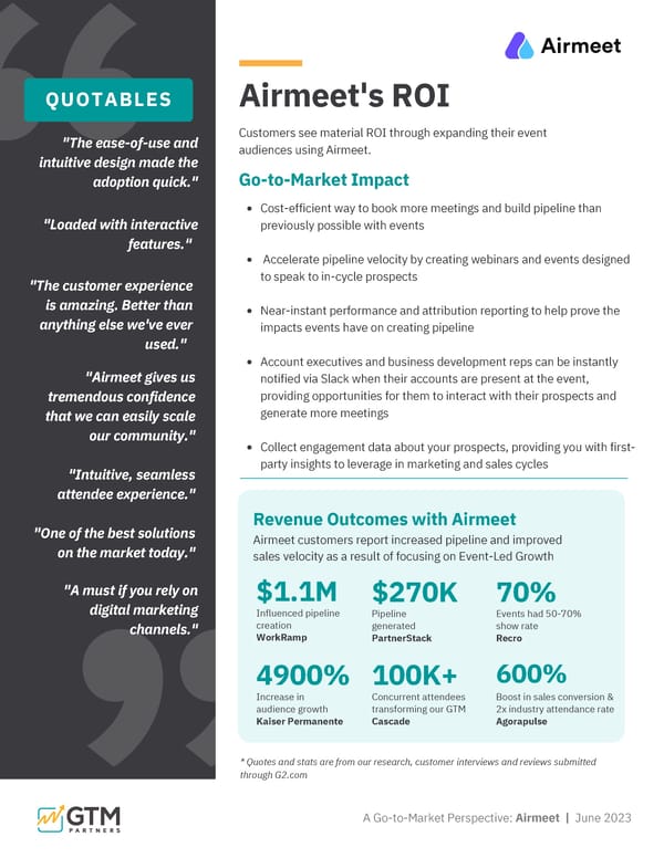 Airmeet | ROI Study by GTM Partners - Page 4