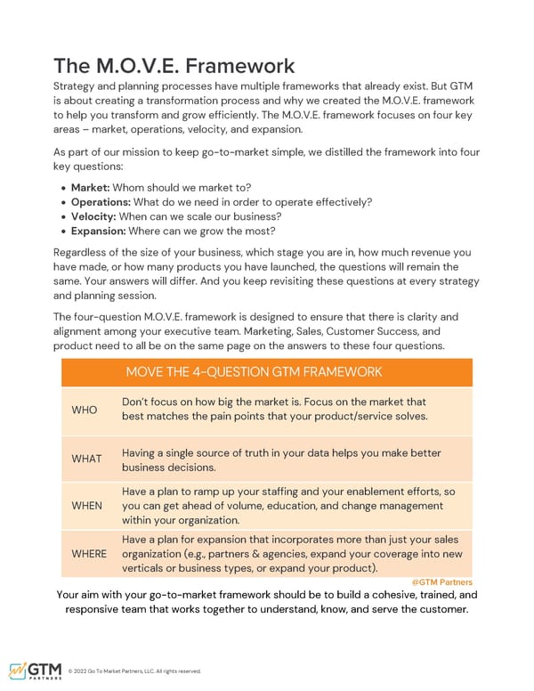 The Comprehensive Guide to GTM | Upload & Go - Page 20